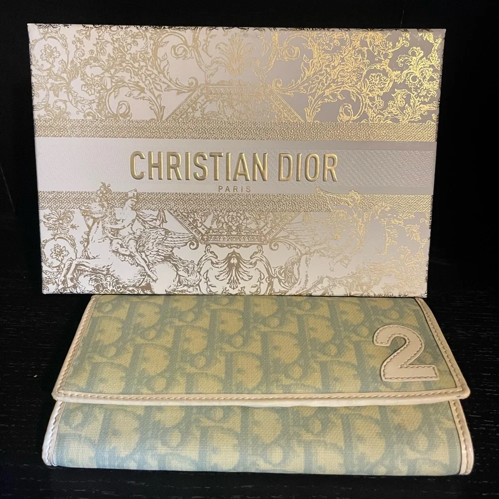 Dior Monogram Long Wallet